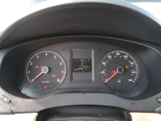 3VWLX7AJ1BM361744 - 2011 VOLKSWAGEN JETTA SEL BLACK photo 9