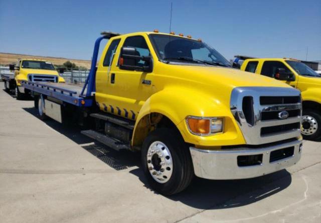 3FRWX6FCXFV730608 - 2015 FORD F650 SUPER DUTY YELLOW photo 1