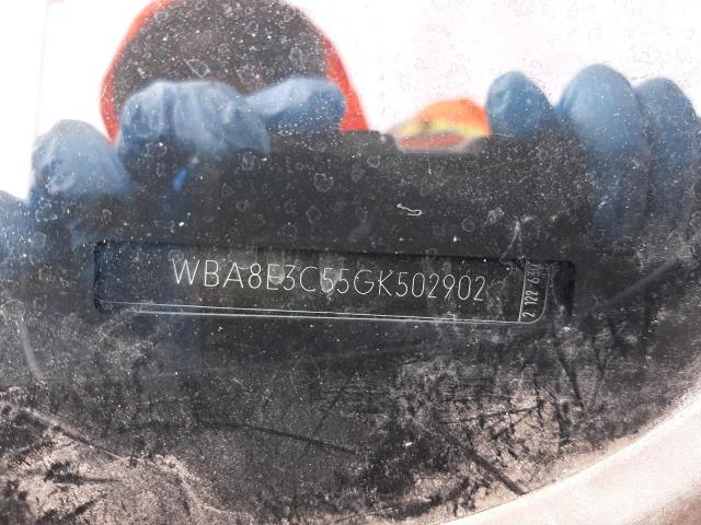 WBA8E3C55GK502902 - 2016 BMW 328I XI SULEV BLUE photo 10