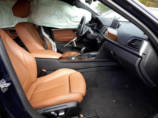 WBA8E3C55GK502902 - 2016 BMW 328I XI SULEV BLUE photo 5