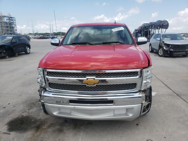 3GCPCSE0XDG220354 - 2013 CHEVROLET SILVERADO C1500 LT RED photo 5