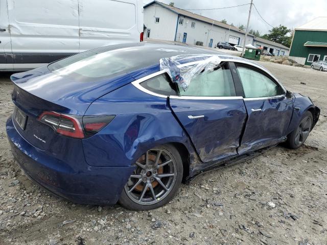 5YJ3E1EB4KF199265 - 2019 TESLA MODEL 3 BLUE photo 3