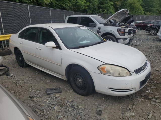 2G1WD5EM2A1261927 - 2010 CHEVROLET IMPALA POLICE WHITE photo 4