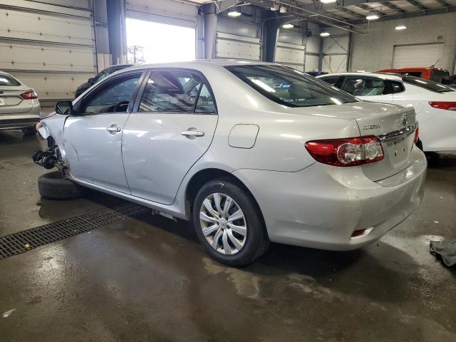 2T1BU4EEXDC073400 - 2013 TOYOTA COROLLA BASE 银色 照片 2