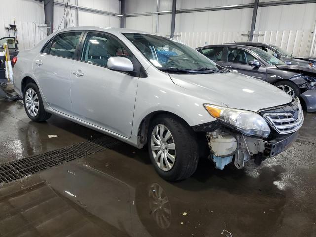 2T1BU4EEXDC073400 - 2013 TOYOTA COROLLA BASE 银色 照片 4