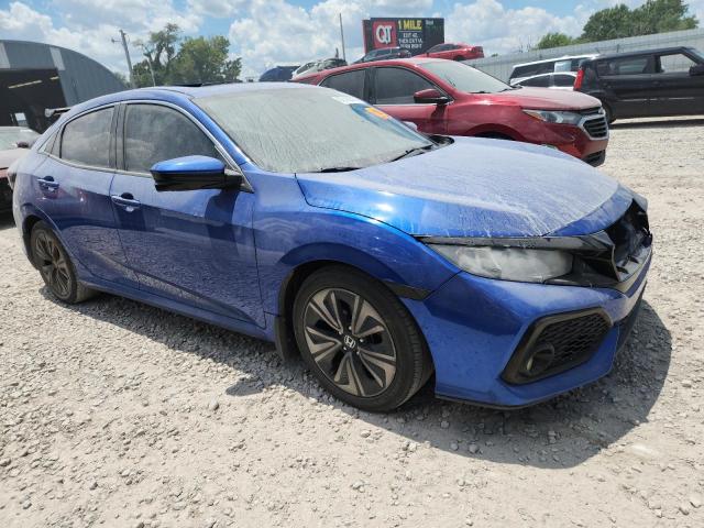 SHHFK7H54HU210156 - 2017 HONDA CIVIC EX BLUE photo 4