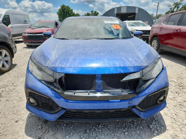 SHHFK7H54HU210156 - 2017 HONDA CIVIC EX BLUE photo 5