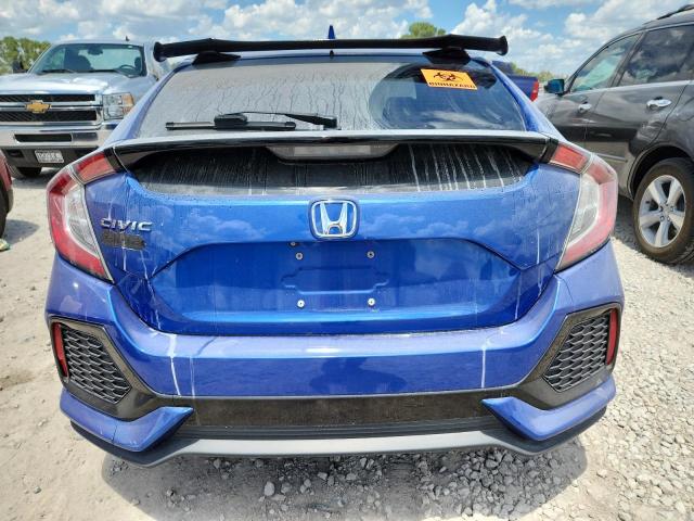 SHHFK7H54HU210156 - 2017 HONDA CIVIC EX BLUE photo 6