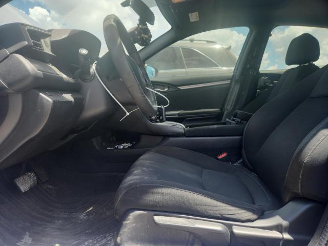 SHHFK7H54HU210156 - 2017 HONDA CIVIC EX BLUE photo 7