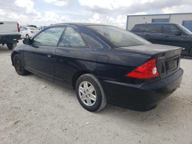 1HGEM22314L047346 - 2004 HONDA CIVIC DX VP შავი ფოტო 2