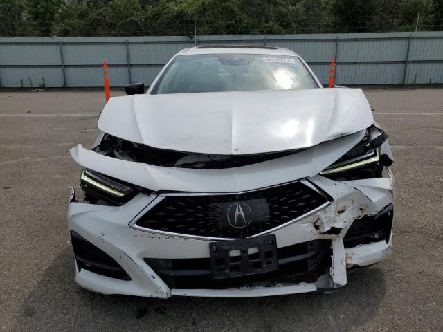 19UUB5F67MA005248 - 2021 ACURA TLX ADVANCE WHITE photo 5