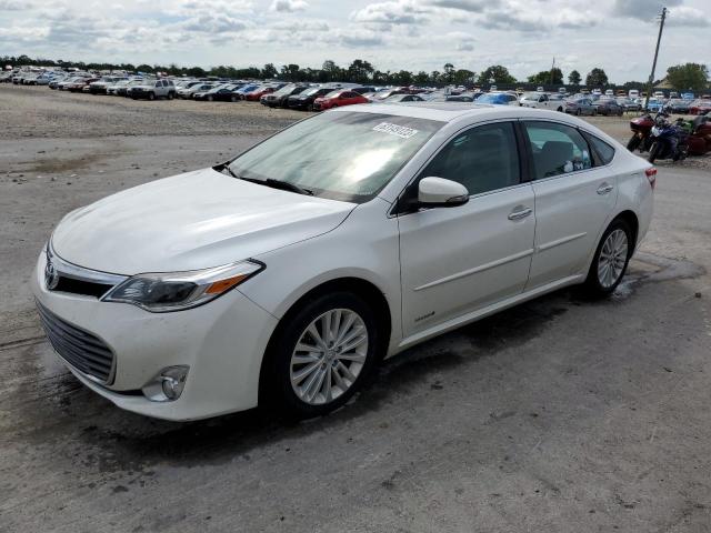 4T1BD1EB6FU038035 - 2015 TOYOTA AVALON HYBRID WHITE photo 1