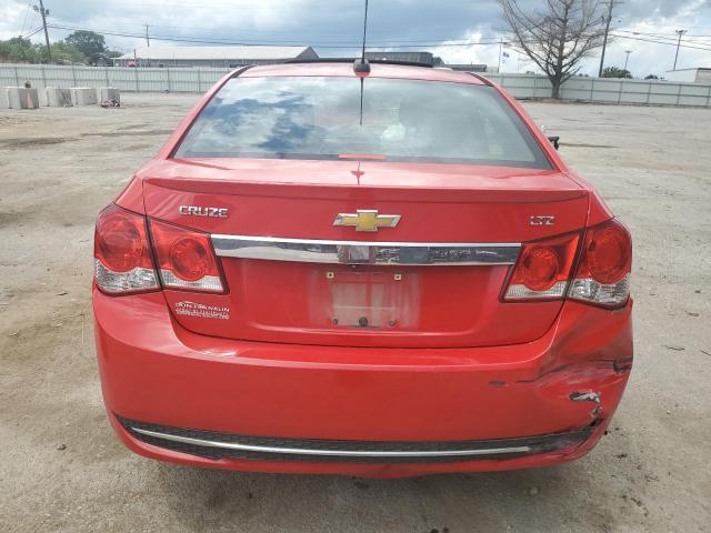 1G1PG5SB3F7182839 - 2015 CHEVROLET CRUZE LTZ RED photo 6