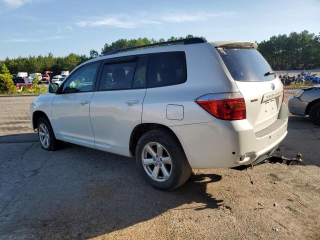 JTEDS41A492071113 - 2009 TOYOTA HIGHLANDER WHITE photo 2