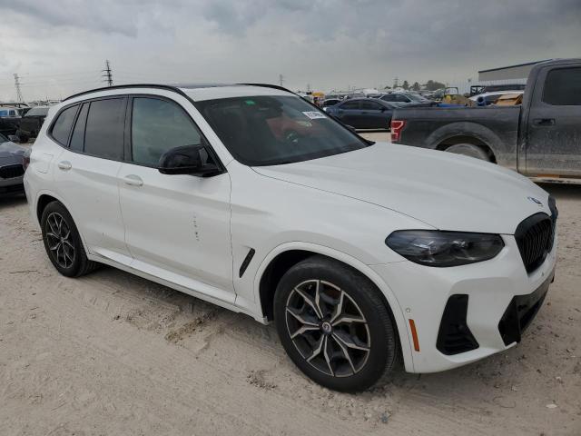 5UX83DP04N9M74025 - 2022 BMW X3 M40I WHITE photo 4