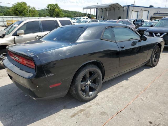 2C3CDYAG6EH230001 - 2014 DODGE CHALLENGER SXT BLACK photo 3