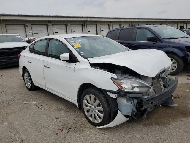 3N1AB7AP6HY205765 - 2017 NISSAN SENTRA S WHITE photo 4