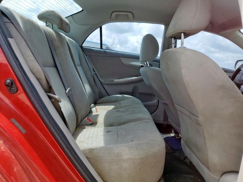 1NXBU4EE9AZ288096 - 2010 TOYOTA COROLLA BASE 红色 照片 10