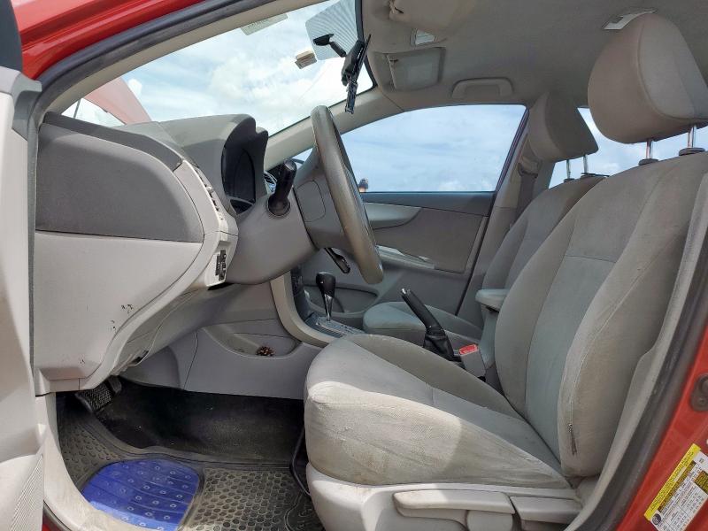 1NXBU4EE9AZ288096 - 2010 TOYOTA COROLLA BASE 红色 照片 7