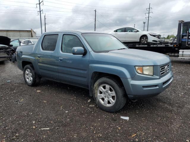 2HJYK16496H567739 - 2006 HONDA RIDGELINE RTS BLUE photo 4