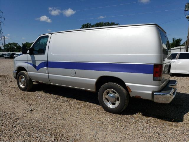 1FTNE1EW2BDB02633 - 2011 FORD ECONOLINE E150 VAN SILVER photo 2