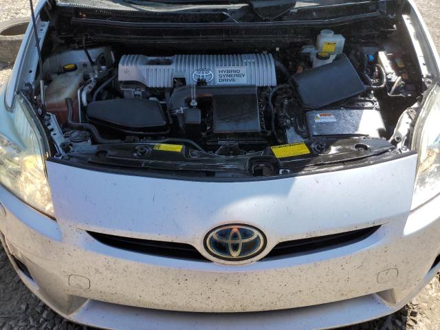 JTDKN3DU1A0182401 - 2010 TOYOTA PRIUS SILVER photo 11