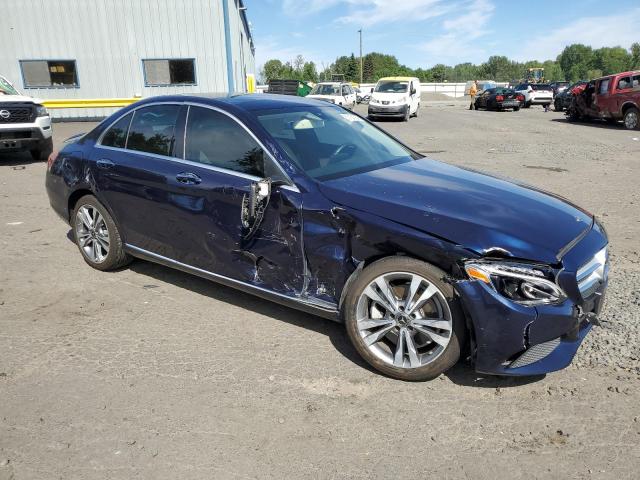 WDDWF4JB8JR418924 - 2018 MERCEDES-BENZ C 300 BLUE photo 4