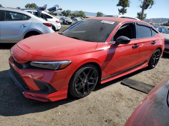 2HGFE2F53NH581119 - 2022 HONDA CIVIC SPORT 红色 照片 1