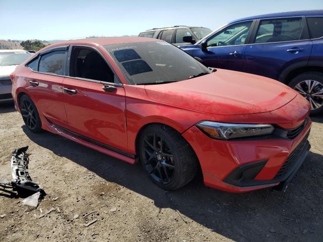 2HGFE2F53NH581119 - 2022 HONDA CIVIC SPORT 红色 照片 4