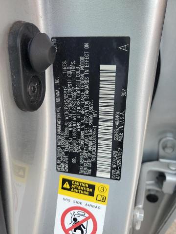 5TDJK3EH7AS028441 - 2010 TOYOTA HIGHLANDER SE SILVER photo 12