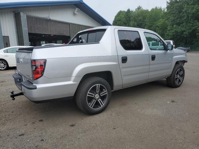 5FPYK1F79EB009061 - 2014 HONDA RIDGELINE SPORT SILVER photo 3