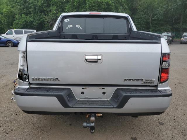 5FPYK1F79EB009061 - 2014 HONDA RIDGELINE SPORT SILVER photo 6