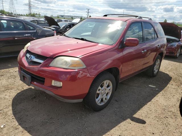 2HNYD18655H538681 - 2005 ACURA MDX TOURING RED photo 1