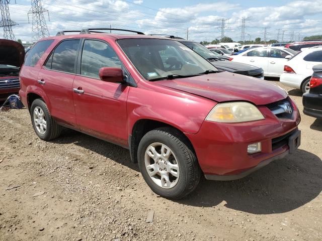 2HNYD18655H538681 - 2005 ACURA MDX TOURING RED photo 4