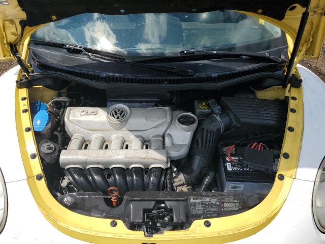 3VWPW3AG3AM016683 - 2010 VOLKSWAGEN NEW BEETLE YELLOW photo 11