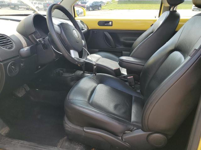 3VWPW3AG3AM016683 - 2010 VOLKSWAGEN NEW BEETLE YELLOW photo 7