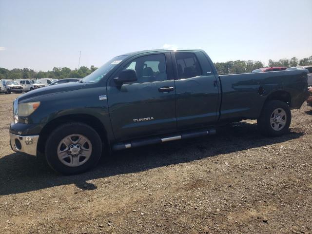 5TFCT54138X002252 - 2008 TOYOTA TUNDRA DOUBLE CAB GRAY photo 1