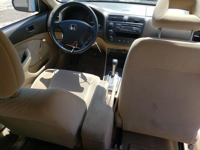 1HGEM221X4L068954 - 2004 HONDA CIVIC DX VP Blau Foto 8