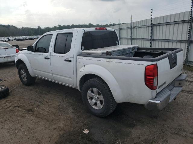 1N6AD0ER9AC426881 - 2010 NISSAN FRONTIER CREW CAB SE WHITE photo 2