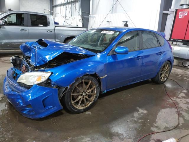 JF1GR7E65EG242460 - 2014 SUBARU IMPREZA WRX BLUE photo 1