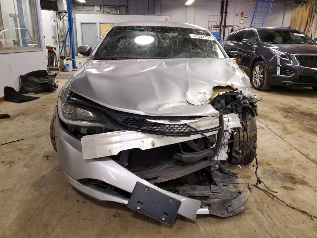 1C3CCCBB6FN511796 - 2015 CHRYSLER 200 S SILVER photo 5