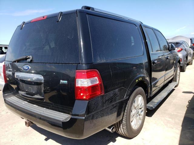 1FMJK2A52CEF01351 - 2012 FORD EXPEDITION EL LIMITED BLACK photo 4