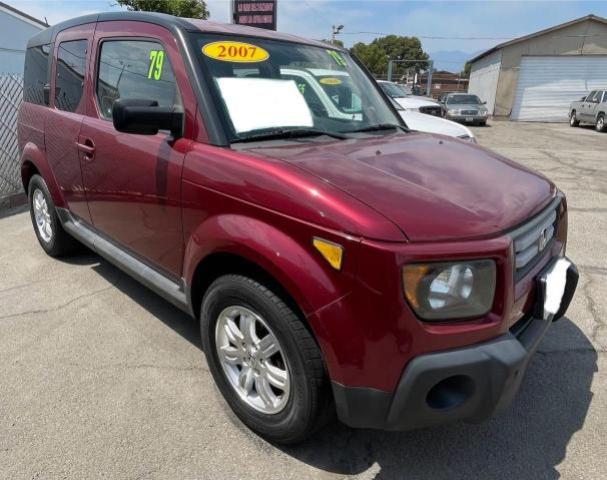 5J6YH18787L000060 - 2007 HONDA ELEMENT EX BURGUNDY photo 1