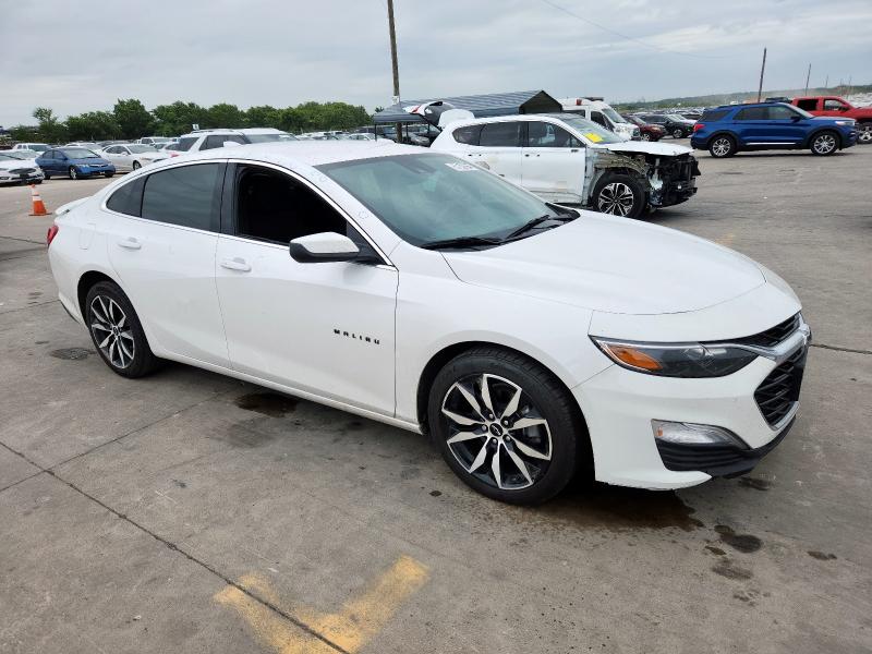 1G1ZG5STXRF243986 - 2024 CHEVROLET MALIBU RS WHITE photo 4