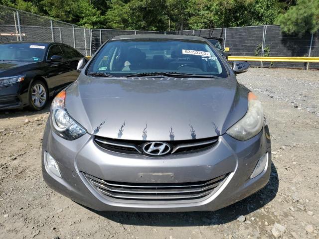 5NPDH4AE9DH388625 - 2013 HYUNDAI ELANTRA GLS GRAY photo 5