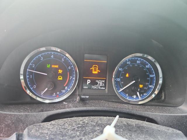 5YFBURHEXKP864371 - 2019 TOYOTA COROLLA L CHARCOAL photo 9