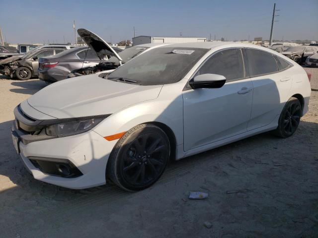 19XFC2F81LE019789 - 2020 HONDA CIVIC SPORT WHITE photo 1
