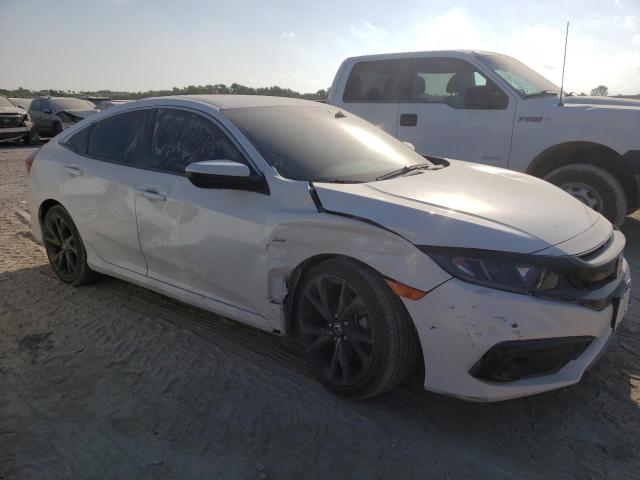 19XFC2F81LE019789 - 2020 HONDA CIVIC SPORT WHITE photo 4