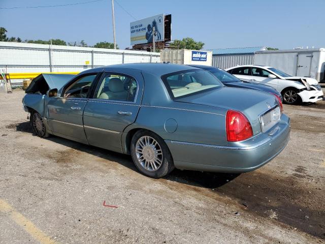 1LNHM81W54Y631144 - 2004 LINCOLN TOWN CAR EXECUTIVE TURQUOISE photo 2