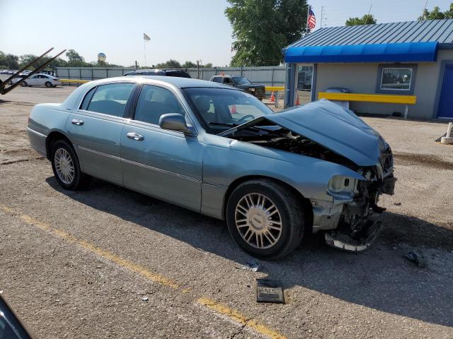 1LNHM81W54Y631144 - 2004 LINCOLN TOWN CAR EXECUTIVE TURQUOISE photo 4